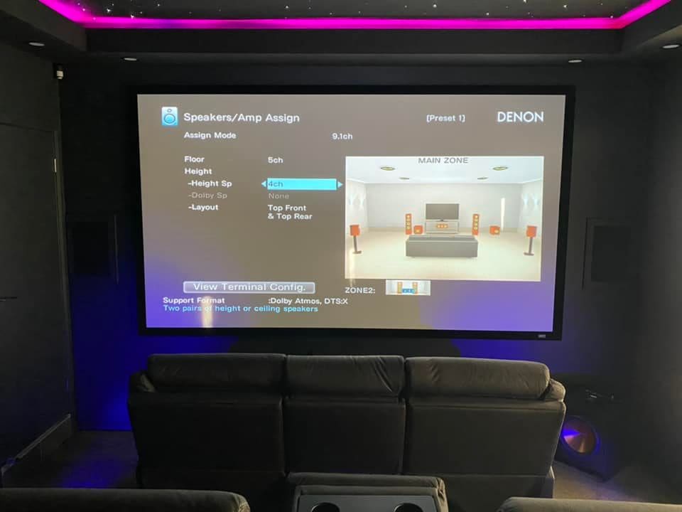 Gold Class Cinema Room Pheasant's Nest