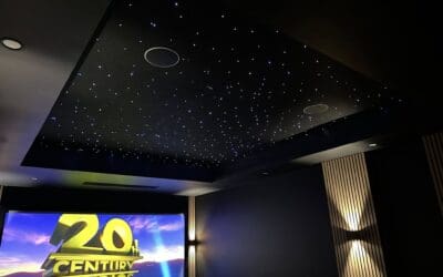 Transforming Your Home Theatre with a Starry Night Ceiling