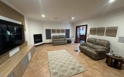 Upgraded Media Room, Sydney