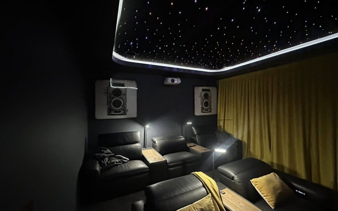 Atmospheric Cinema at Home in Gables